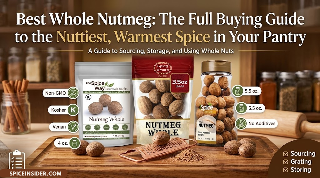 best whole nutmeg